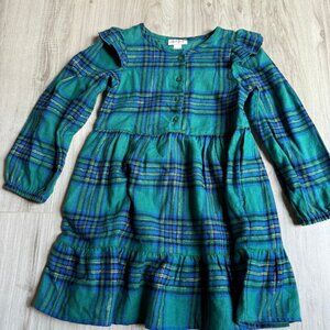 Cat & Jack Plaid Holiday Christmas Dress